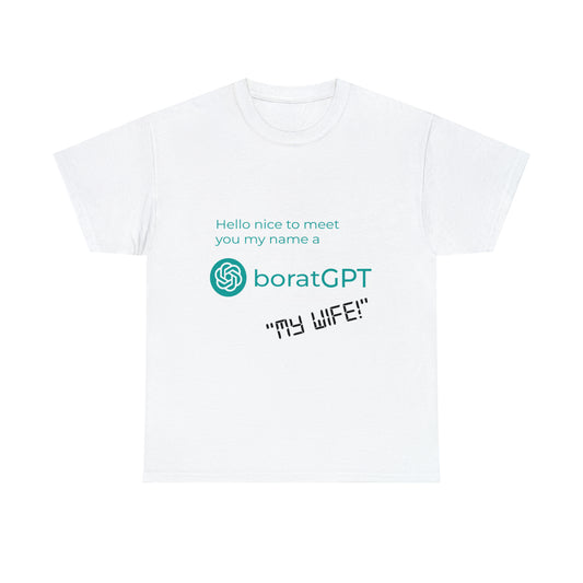 Borat AI t-shirt very nice lemonparty christmas special bitcoin EXPRESS DELIVERY